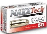 MAXXTECH - MAXX TECH - 9mm Luger 115GR FMJ - 50 Rounds