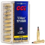 CCI - V-MAX - .17 HMR 17GR V-Max Polymer Tip - 50 Rounds