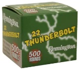 Remington - 22 THUNDERBOLT - .22LR 40GR RN - 500 Rounds