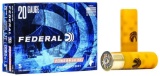 Federal - Power-Shok - 20 Gauge 20 Pellets 3 Buck Shot - 5 Rounds