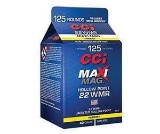 CCI - Maxi-Mag - .22 Mag 40GR JHP - 125 Rounds
