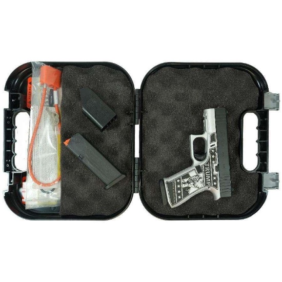 GLOCK - 43X FS - 9MM - Trump 2024 Mug Shot with Optic Cut
