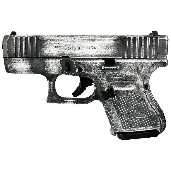 GLOCK - G26 GEN5 - 9MM - White Distressed