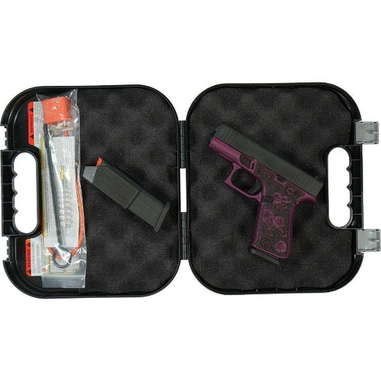 GLOCK - 43X - 9MM - USA CUST FULL ENGRVD PAISLEY BLK CHERRY