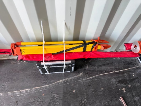 Unused FUTURE Self-Leveling Rotary Laser Level Kit with Tripod and Grade Rod