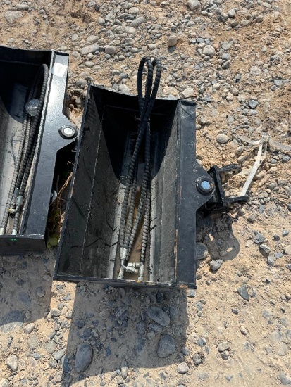 Unused FUTURE 24" Tilting Excavator Bucket for 12 Ton Excavators