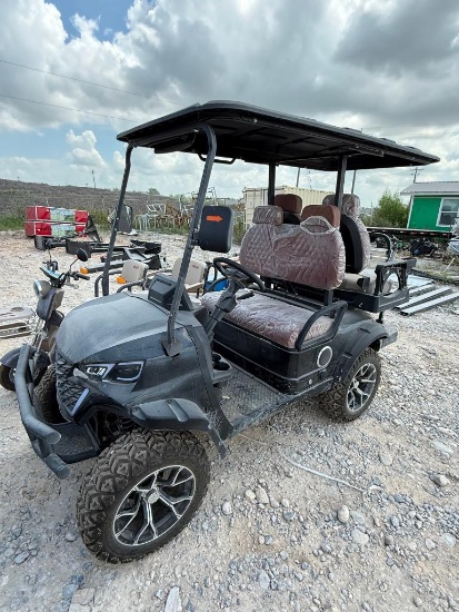 FUTURE FT-GC44S 4-Passenger Electric Off-Road Golf Cart with Lift Kit