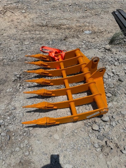CAT 305 Excavator Rake with Teeth 44" Width