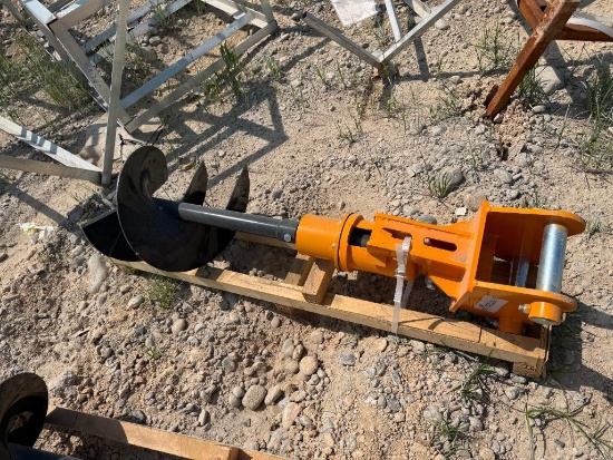 CAT 305 Excavator Auger Attachment