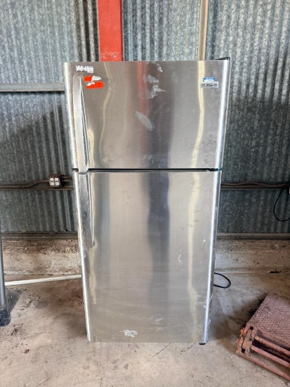Frigidaire Stainless Steel Top-Freezer Refrigerator (Not Working)