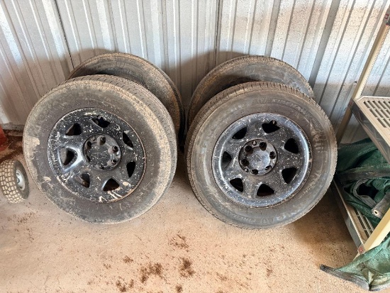 Set of (4) 2019 Chevrolet Tahoe Wheels & Tires