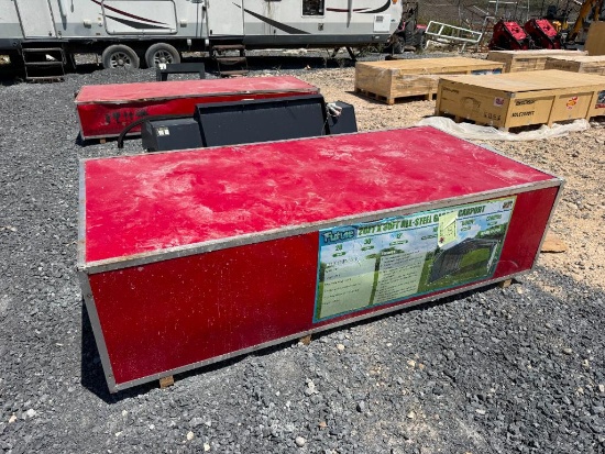 Unused FUTURE FT-ZP20 All-Steel Garage Carport, 20 ft x 30 ft