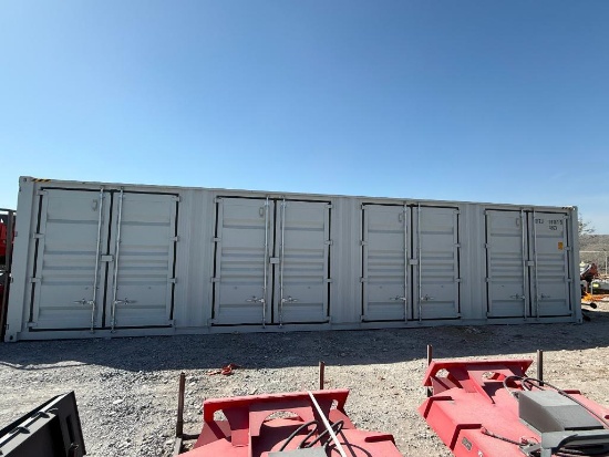 CTN 40HQ One-Side Multi-Door High Cube Storage Container