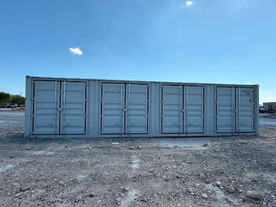 2026 IRC40-YHX 40' High Cube One-Trip Shipping Container with 4 Side Doors