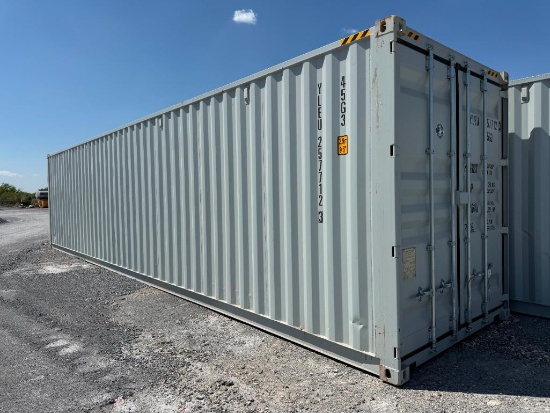 2026 IRC40-YHX 40' High Cube One-Trip Shipping Container with 4 Side Doors