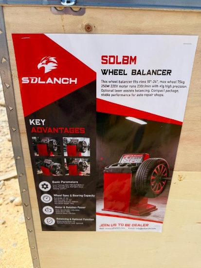 2026 TBM Intelligent High-Precision Wheel Balancing Machine Unused