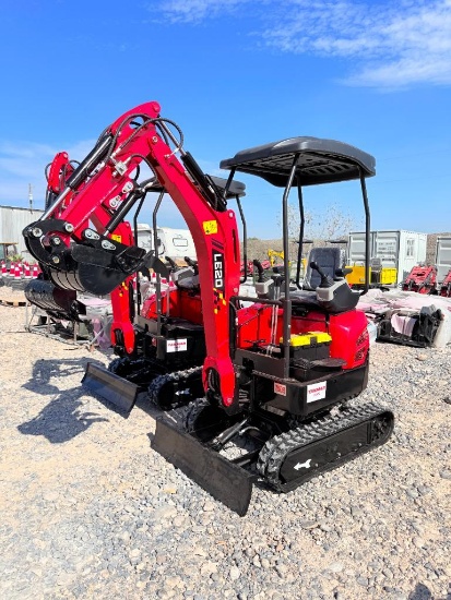 2026 LE20 Mini Excavator with Yanmar Diesel Engine & Hydraulic Thumb Unused