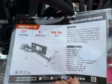 Unused 2026 WOLVERINE SBM-12-72W 72-Inch Skid Steer Sickle Bar Mower