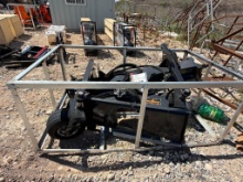 LandHonor PR1-12-72W 72" Hydraulic Power Rake Skid Steer Attachment