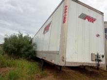 2000 Wabash 53' Dry Van Semi-Trailer Tandem Axle RRR055