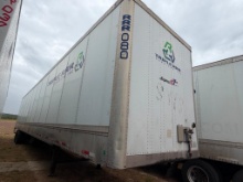 2007 Wabash 53' Dry Van Semi-Trailer Tandem Axle RRR080