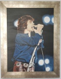 Amazing Painting Jim Morrison - The Doors Circle Warhol