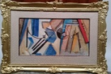 Abstraction Art- Oil Canvas Kandinsky