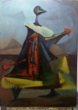 Julian Alangua - Spanish master Oil Canvas