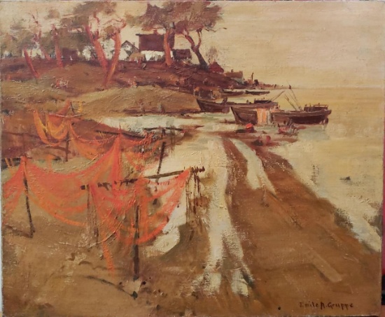 Emile Albert Gruppe 1896 - 1978 / Oil canvas painting
