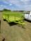 2020 82x12 green landscape trailer
