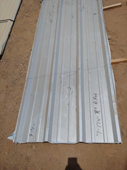 Sheet metal: red, 7 sheets, 174"