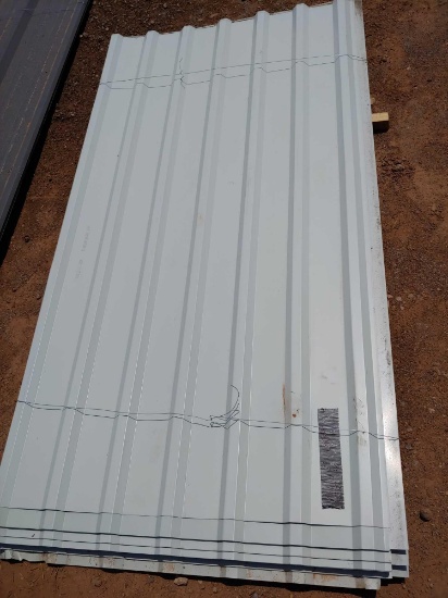 Sheet metal: off-white, 66 sheets, 6'