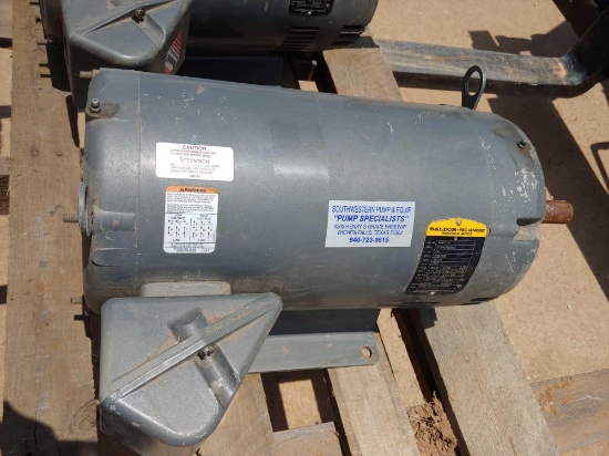 20HP Baldor Reliancer electric motor, 240-460 volt like new