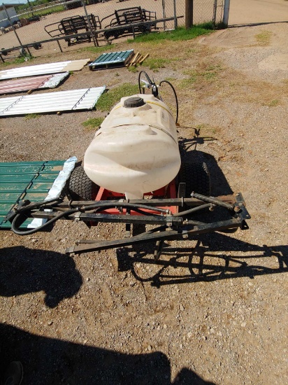 Sprayer trailer