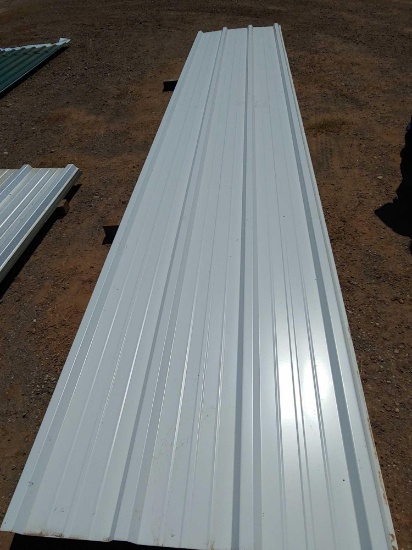 7- 17' sheet metal, white