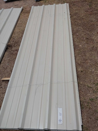Sheet metal: light stone, 10 sheets -10'