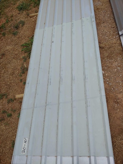 Galvanized sheet metal: 20 sheets - 10'