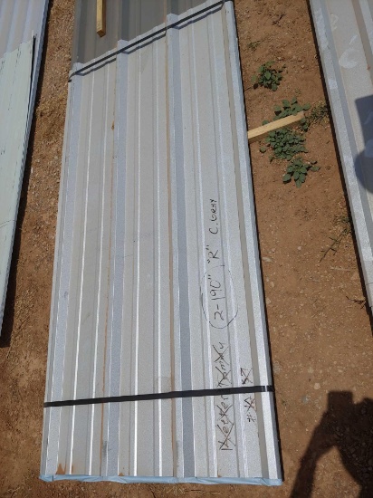 Sheet metal: brown, 2 sheets - 190"