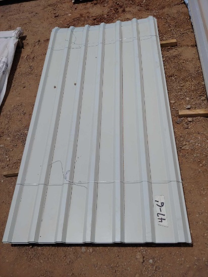 Sheet metal: light gray, 47 sheets - 6'