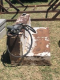 110 gallon fuel tank with pump in working condition
