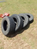 4 tires: Nitto Terra Grappler 265/70 R16