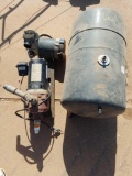 Pressure tank with pump & extra motor