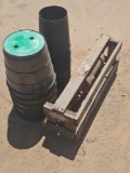 Pump in wooden box