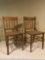 Set of chairs