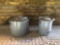 Enamelware pots