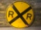 Original Railroad crossing sign