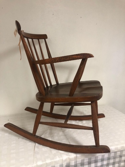 Maple rocking chair