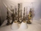 Lamps and candleholders