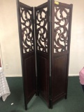 Wooden room divider