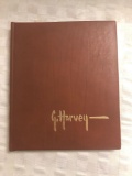 G.Harvey Paintings and sculpture book, signed.